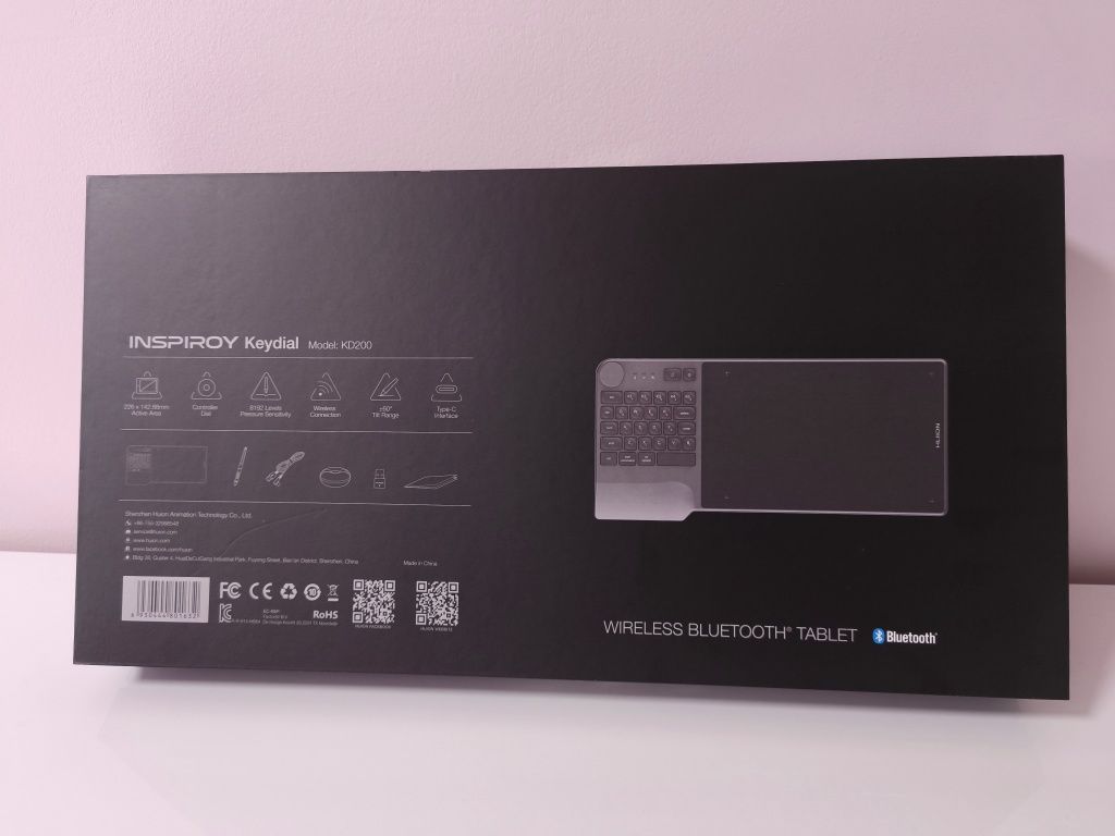 Tablet graficzny Huion Inspiroy Keydial KD200 NOWY