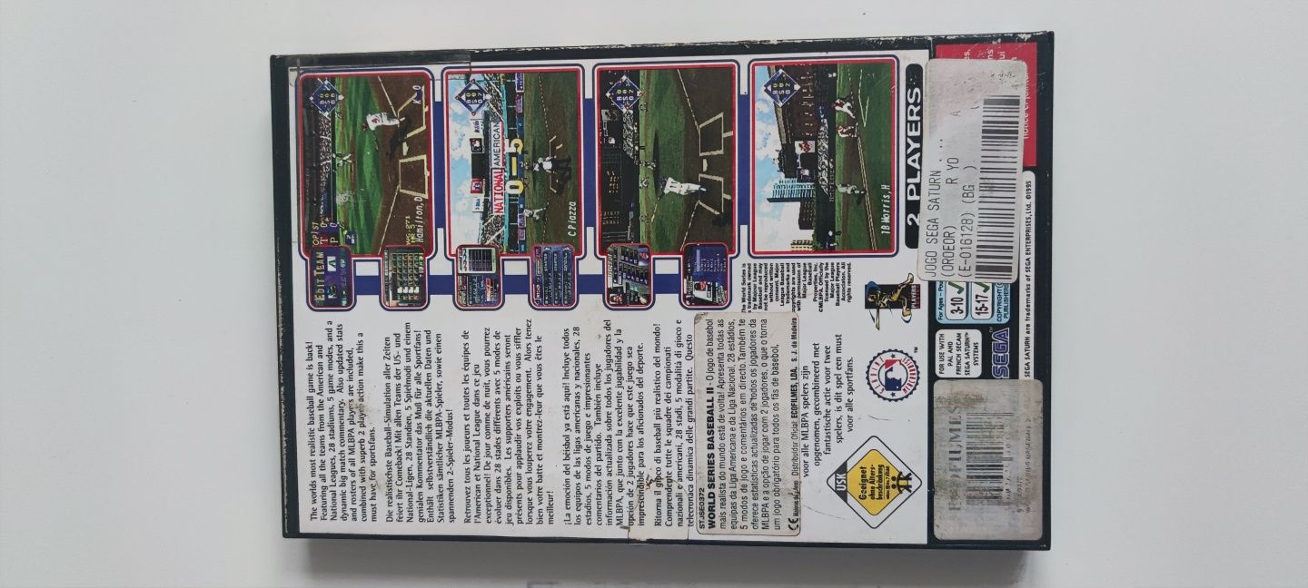 World Series Baseball 2 Sega Saturn