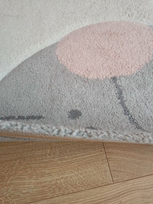 Dywan duży dziecięcy królik pastel lepre komfort