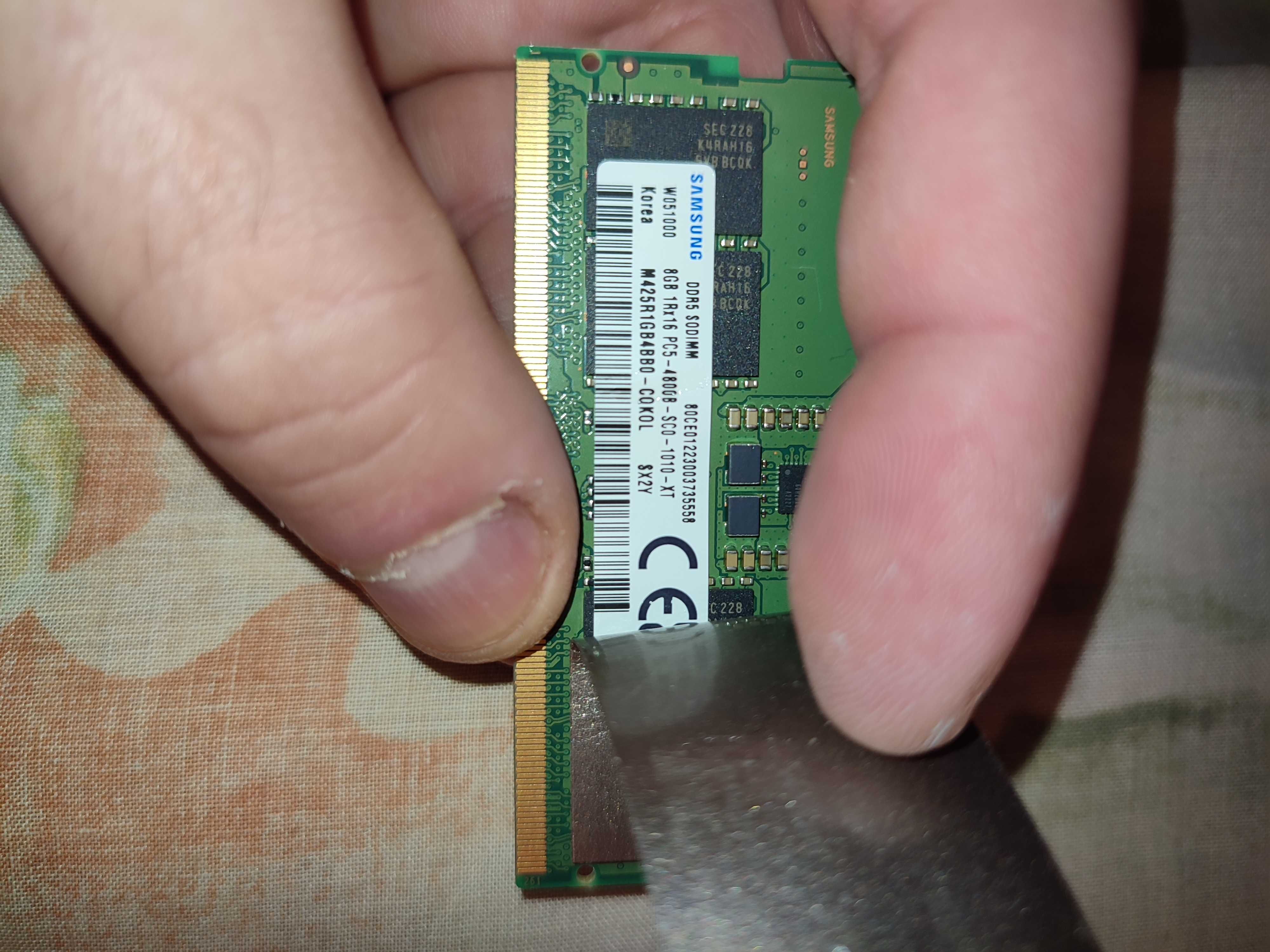 Оперативна пам'ять Samsung SODIMM DDR5 8Gb