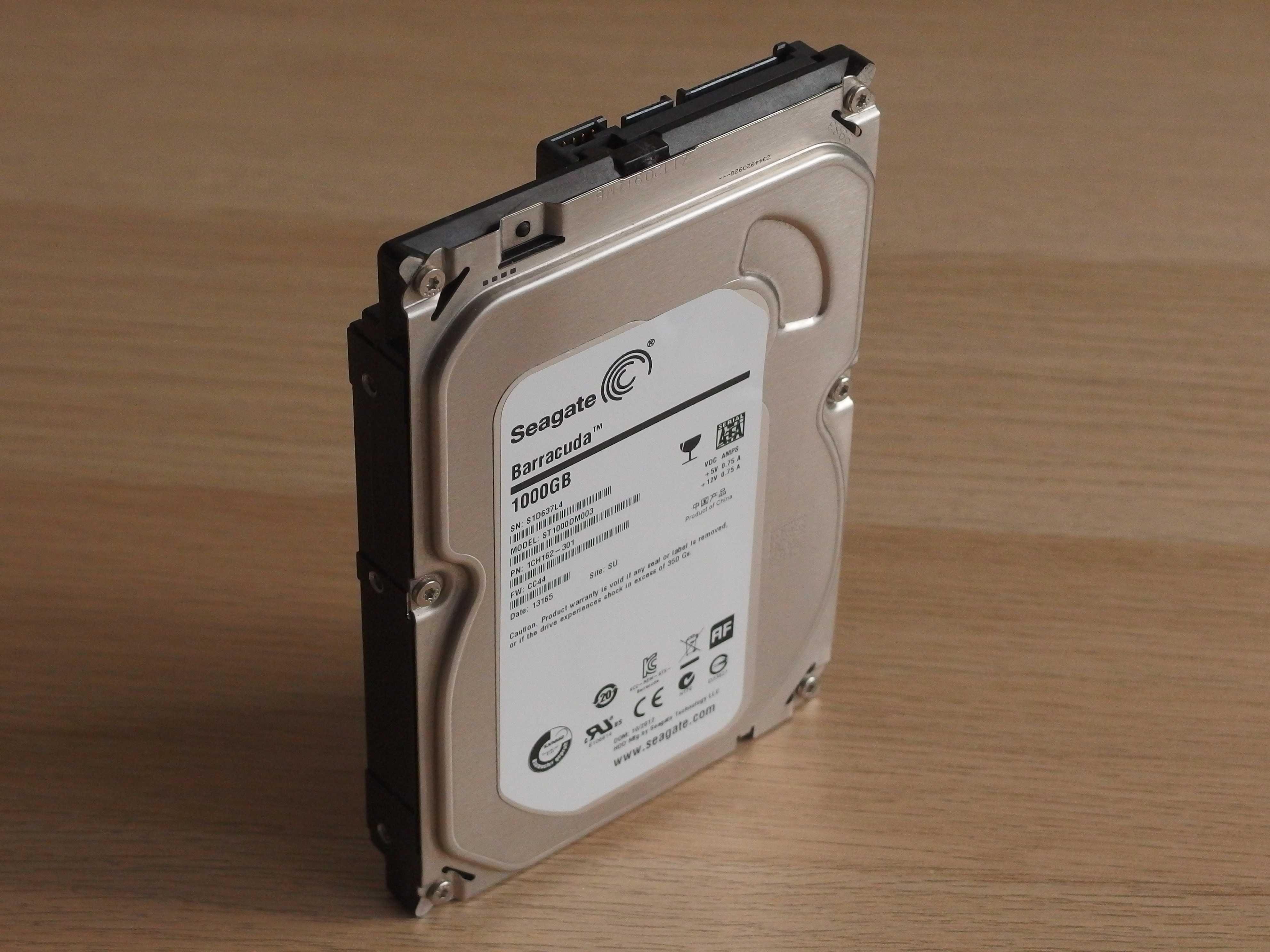 dysk HDD 3,5" Seagate Barracuda 1000GB 1TB ST1000DM003 SATA 7200 rpm