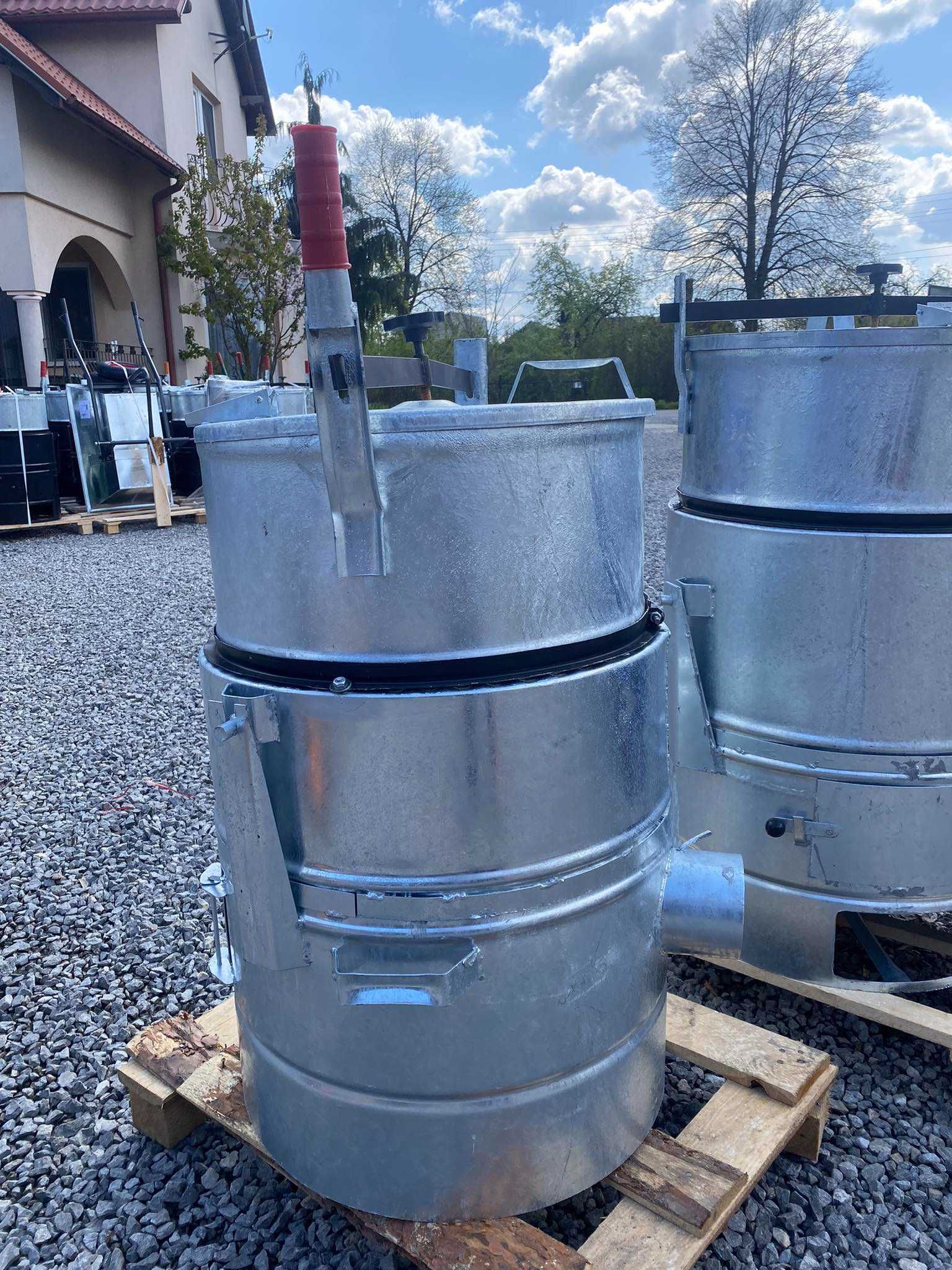 Parnik węglowy/gospodarczy CAŁY OCYNKOWANY 60l / 100l / 160l / 200l
