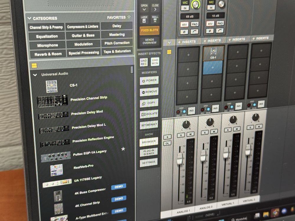 Universal Audio UAD SOLO APOLLO wersja pod windows okazja najtaniej