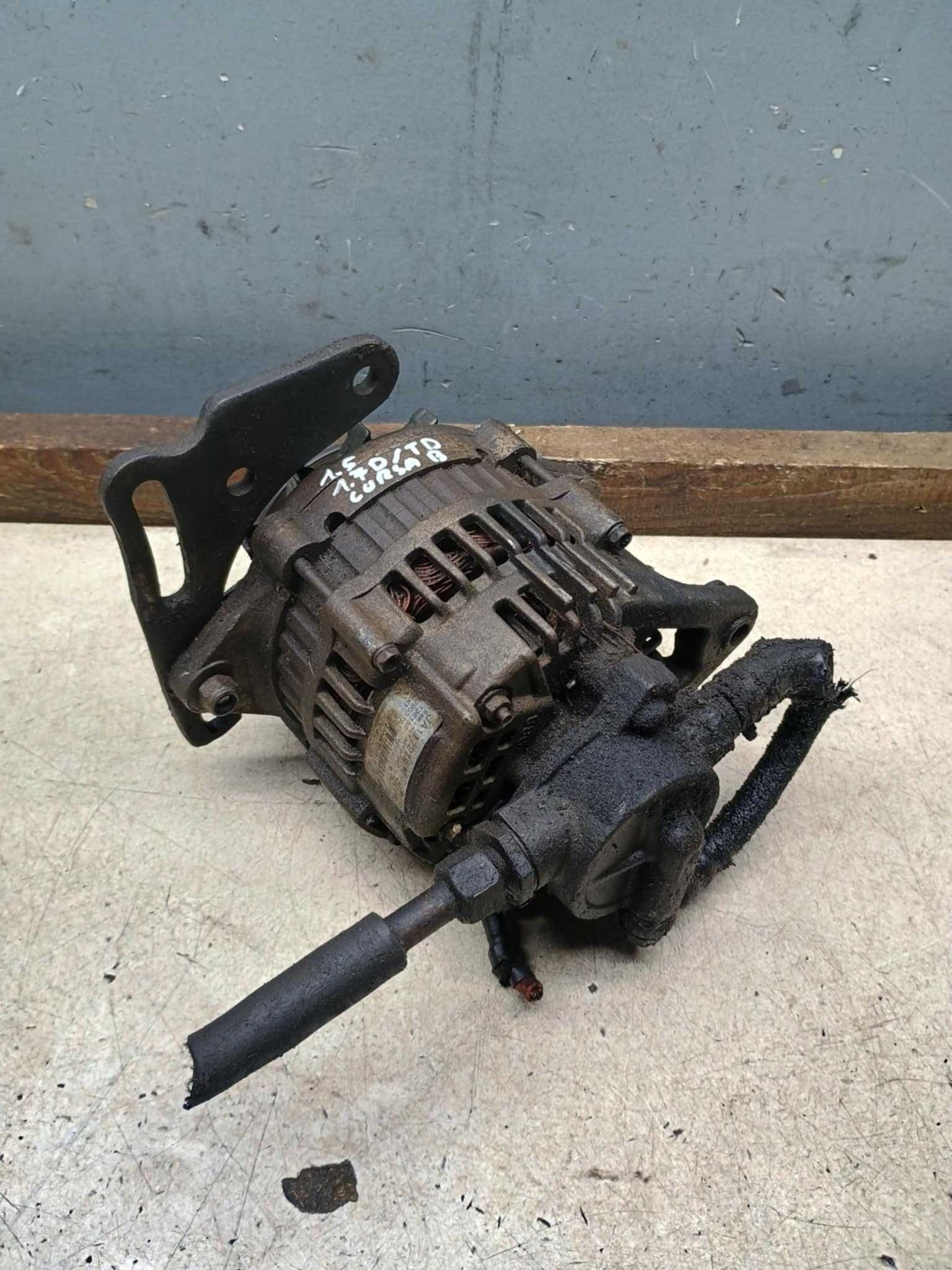 Alternator 70A Z POMPĄ VACUM Opel Corsa B Astra F Vectra B 1.5 / 1.7 d