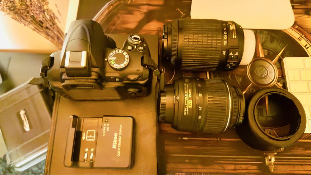 Maquina fotografica Nikon D3000