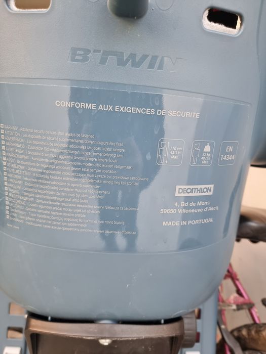 Cadeira de bicicleta