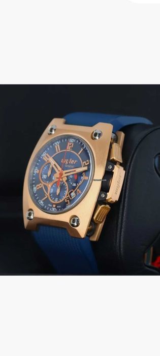 WYLER Geneve Code R gold 18K złoto 750 breitling panerai hublot omega