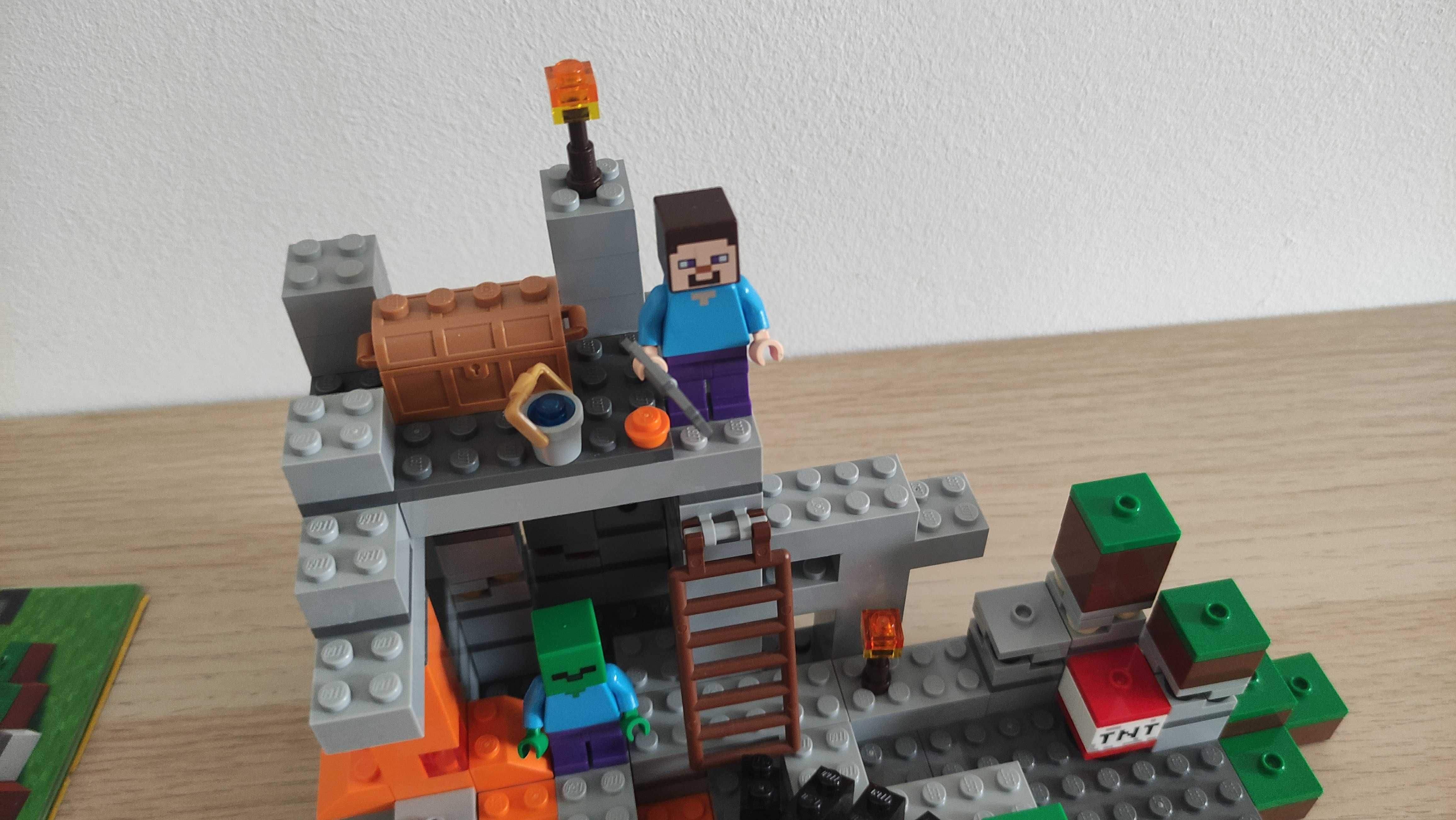Zestaw Lego Minecraft 21113 - Jaskinia