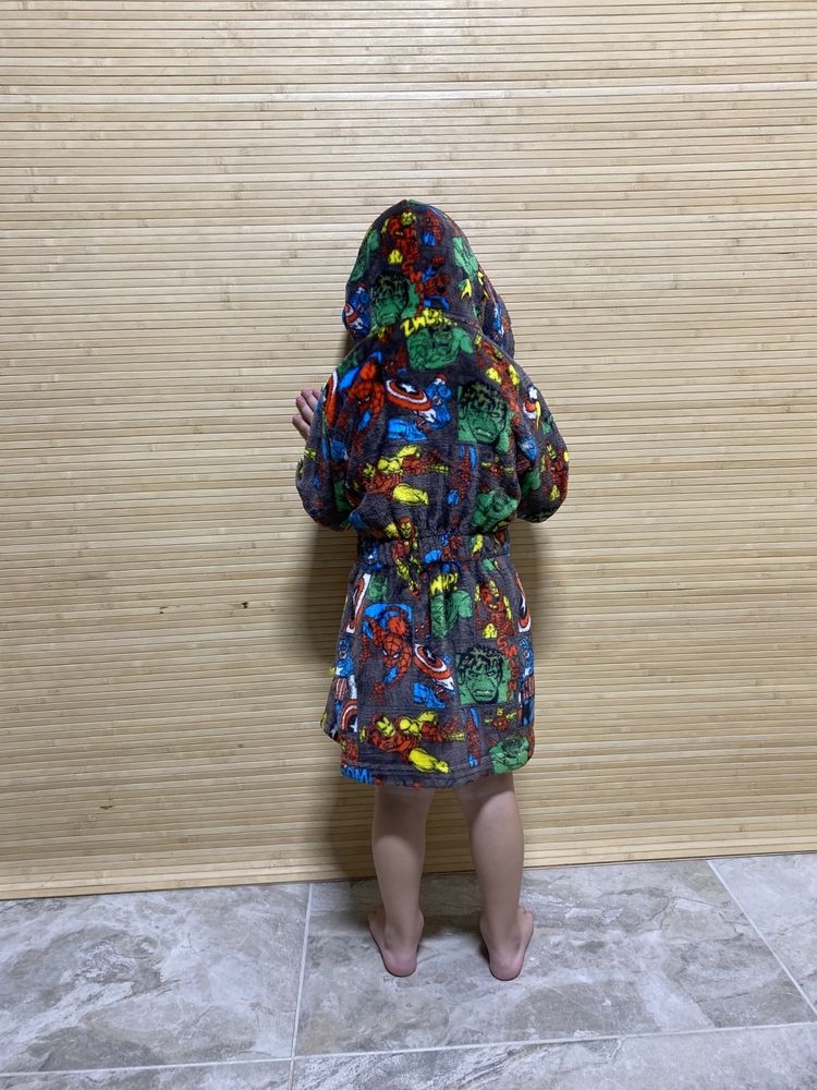 Махровый халат для мальчика