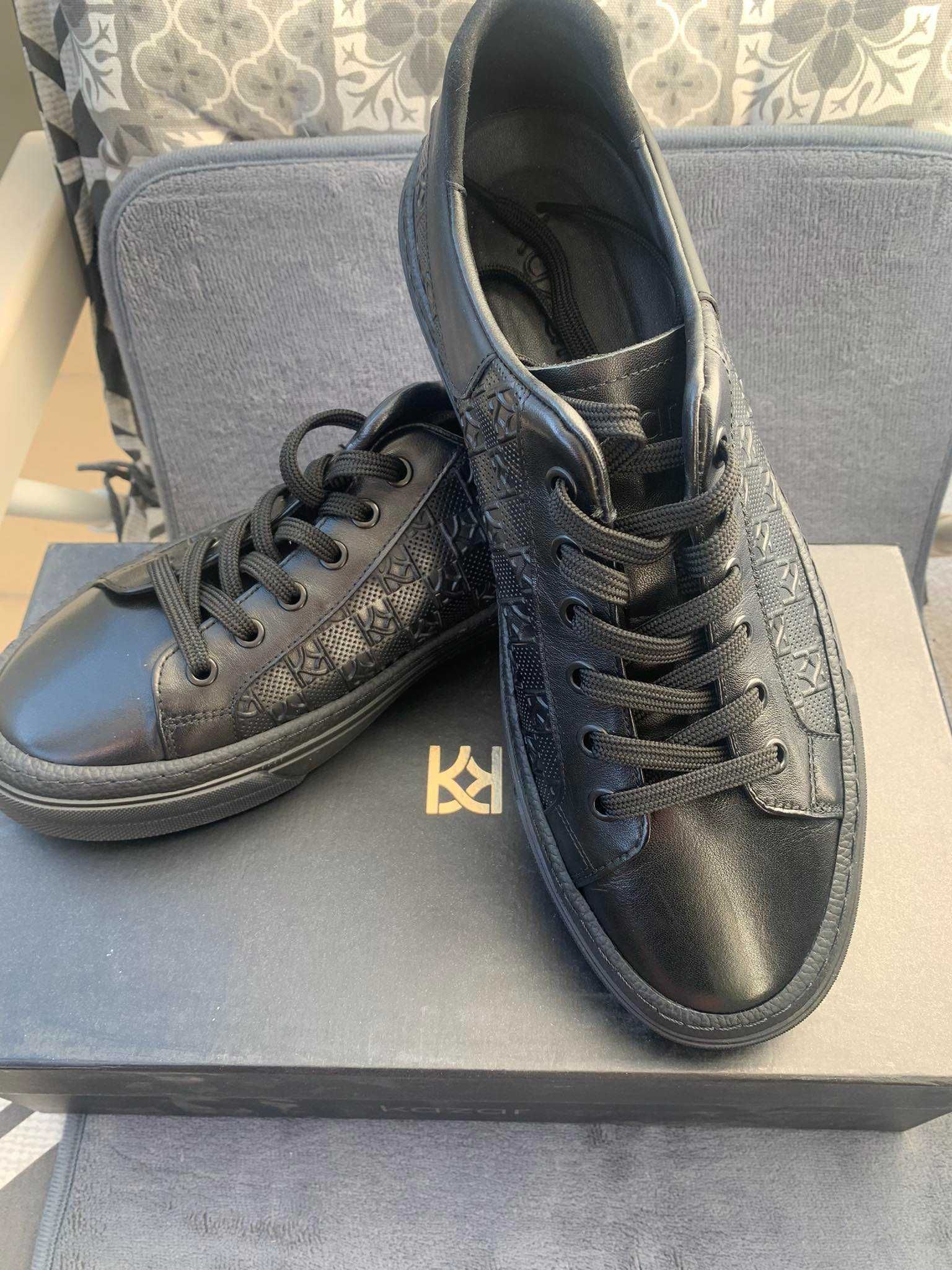 KAZAR Beto nowe buty sneakersy trampki skóra naturalna 42