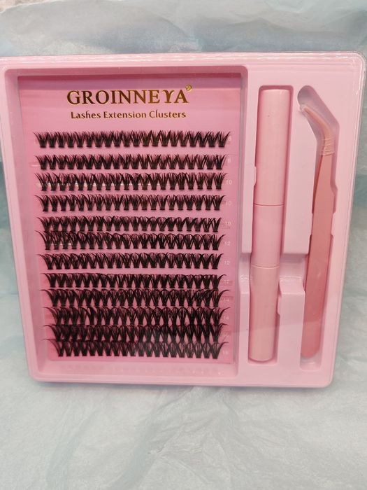 Пучковые ресницы, набор для самостоятельного наращивания ресниц
