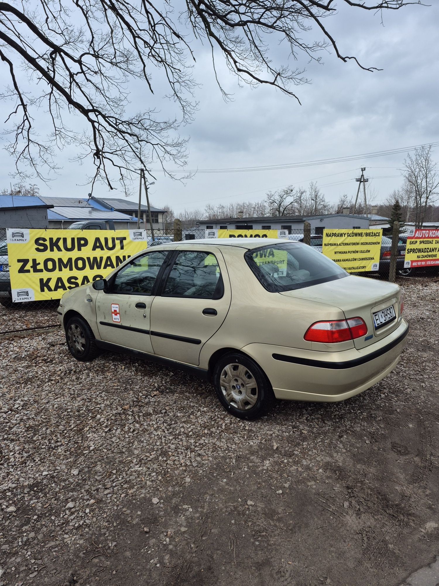 Fiat Albea 1.4 benyzna+gaz 2005 rok mozliwa zamiana