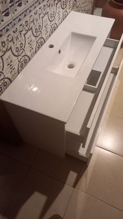 Móvel WC Casa de Banho com Lavatório