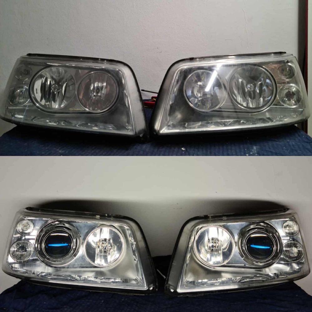 Lampa Reflektor prawa BMW E90 E91 LIFT LCI H7 PRAWY RINGI