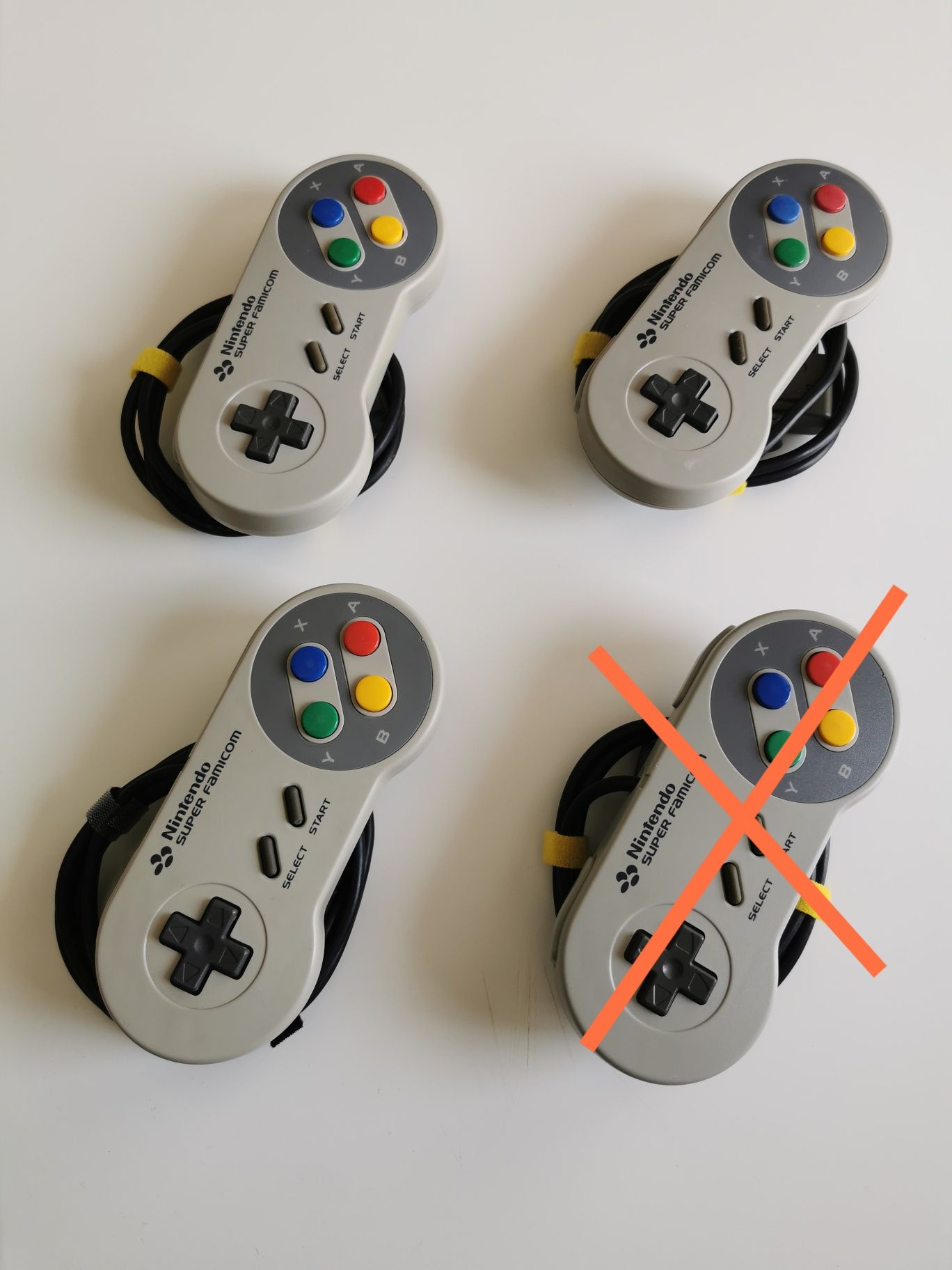 Comandos Originais Super Nintendo Famicom