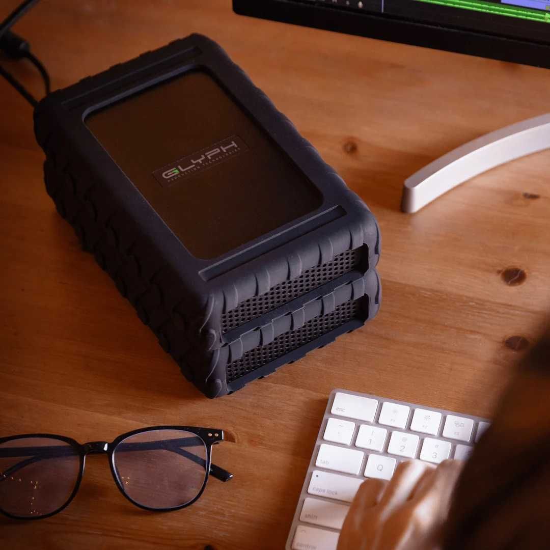 Внешний диск hdd 2TB 4TB GLYPH Blackbox Pro, USB-C, Пробег 21 час