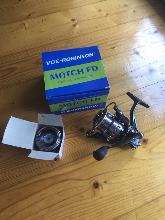 Kołowrotek Robinson Match FD406 bardzo dobry stan