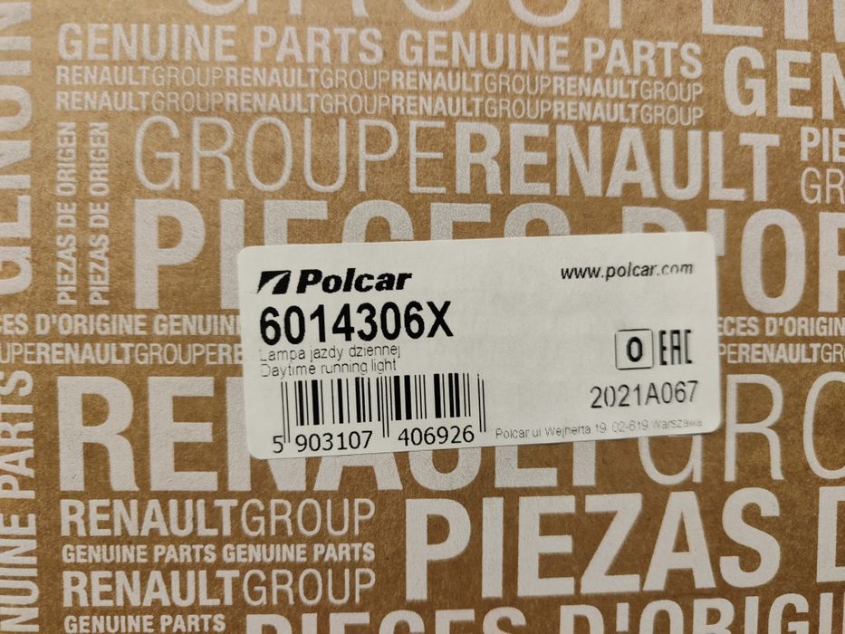 Ledy/światła dzienne Renaul Megan 2013r