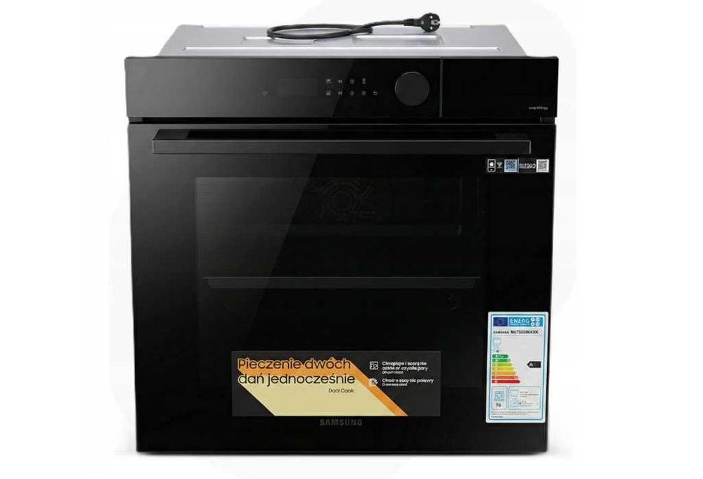 Piekarnik Samsung NV7B5660XAK Dual Cook  Air Fry Czarny OUTLET 6LG16