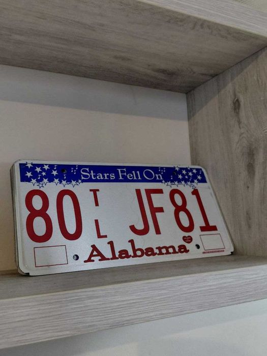 Tablica USA Alabama