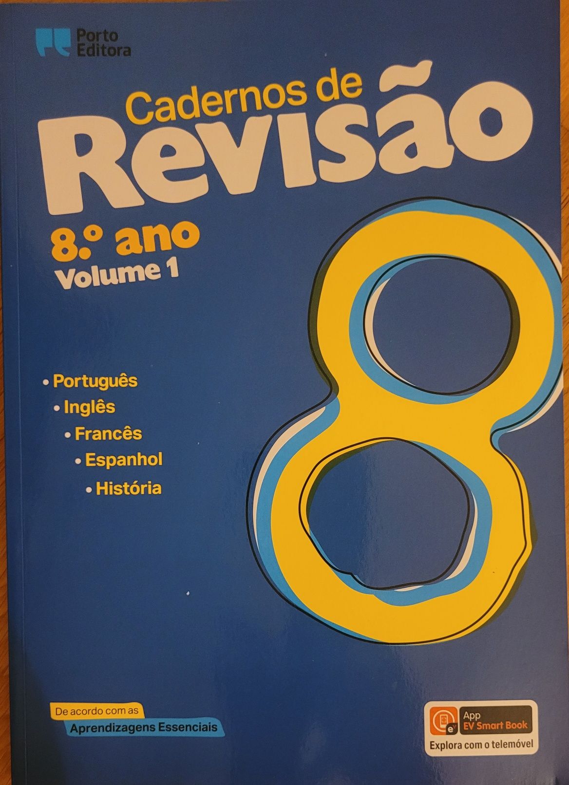 Cadernos de Revisão 8 ano volume 1