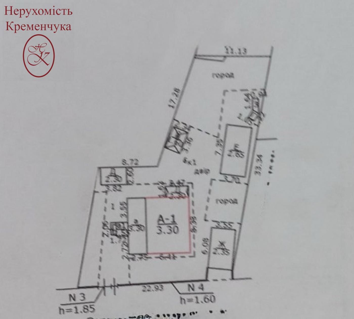 Продам компактний будинок/ Нагірна частина