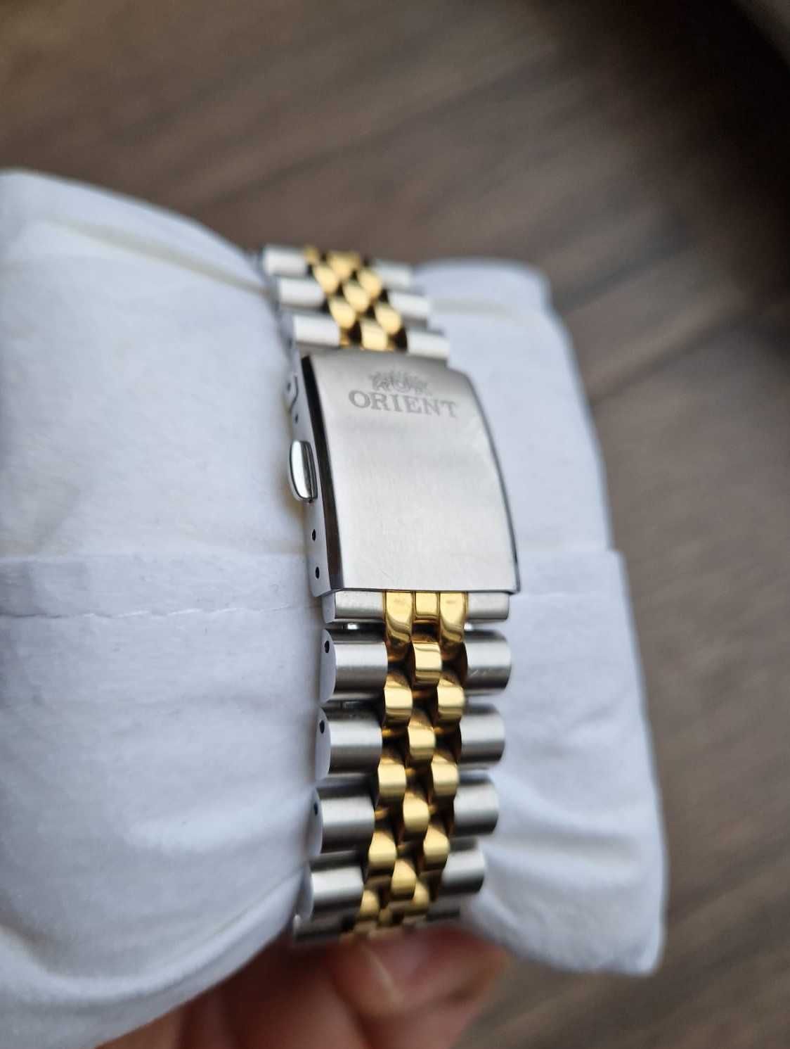 Zegarek ORIENT "President" day date, Two tone