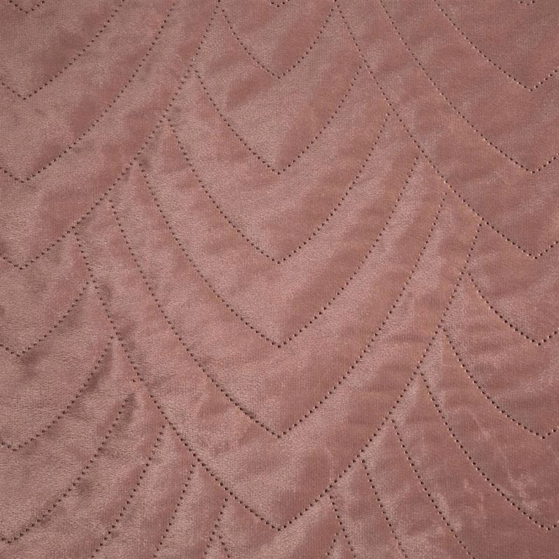 Narzuta Welurowa 220x240 na łóżko dekoracyjna pikowana velvet Luiz6