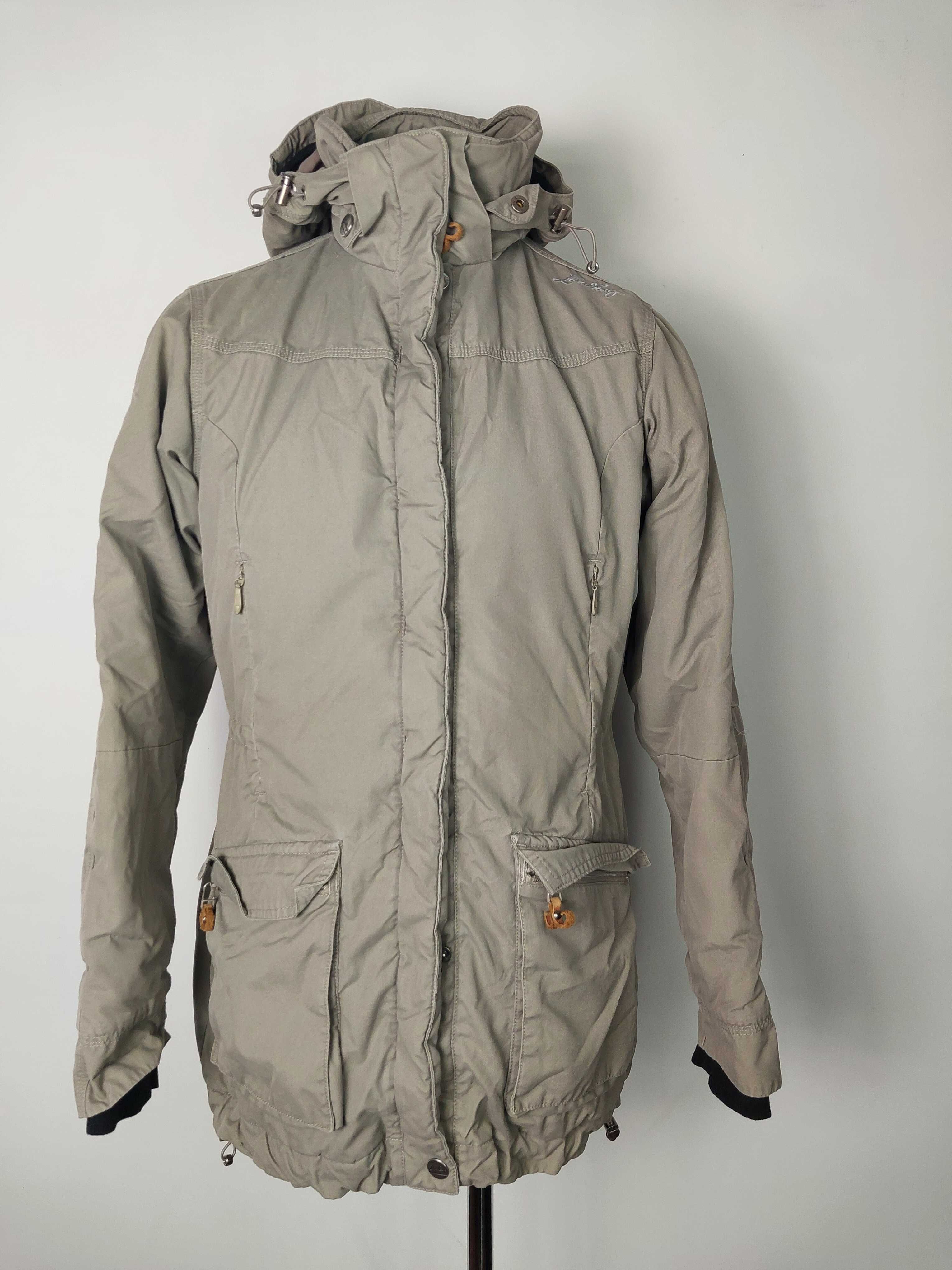 Lundhags Edhe Parka Polycotton Wax Parka Kurtka Zimowa Damska Roz XL