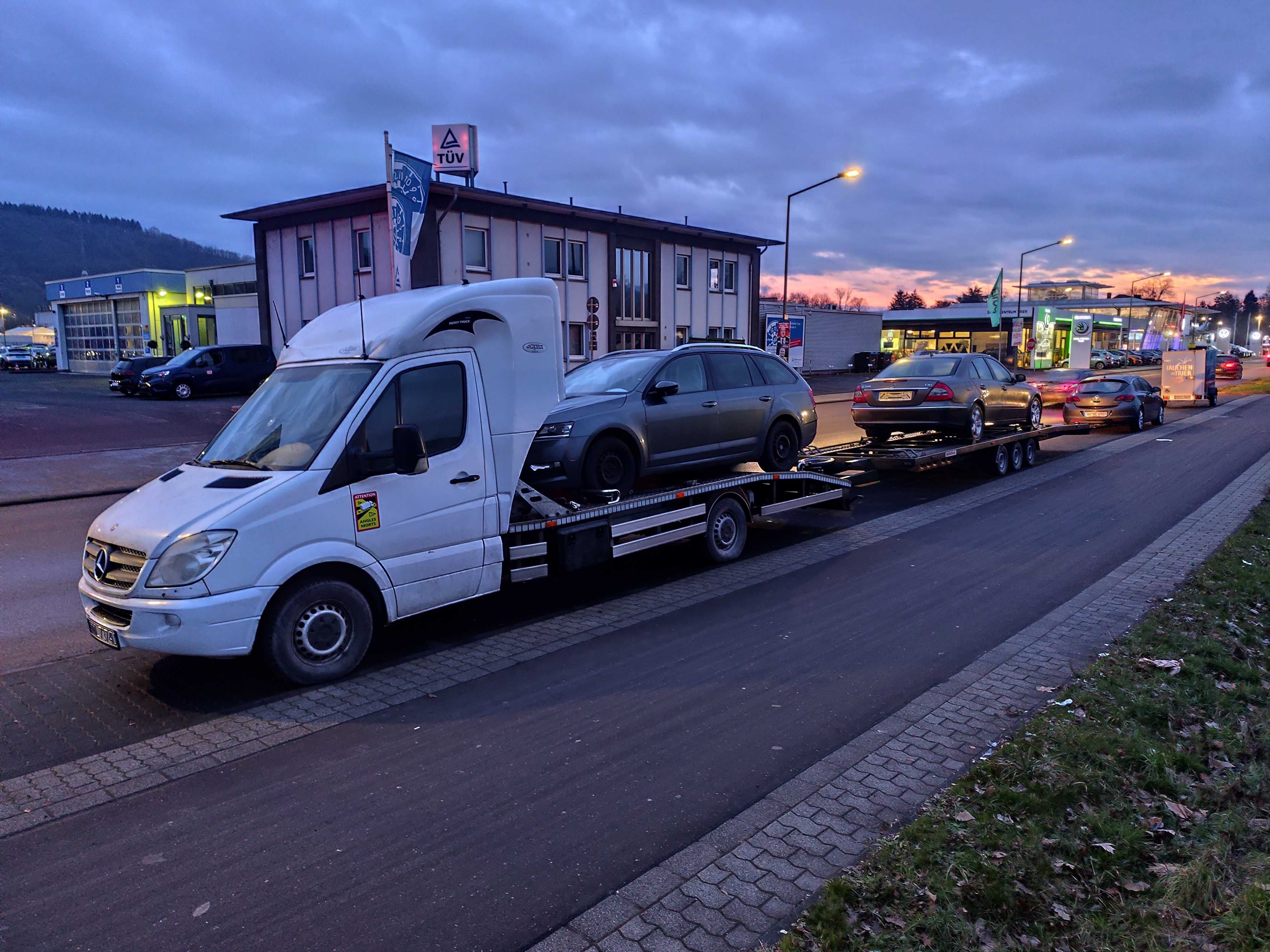 Transport aut z Belgii Holandii Niemiec Warszawa OCP Pomoc Drogowa