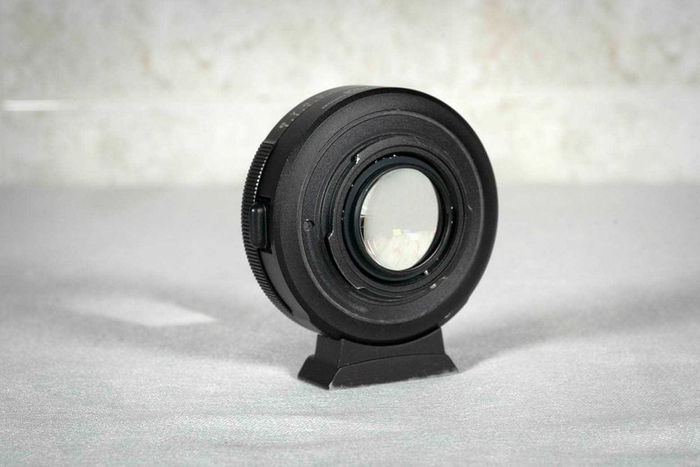 Speedbooster adaptador Viltox Nikon para MFT Panasonic Olympus m43