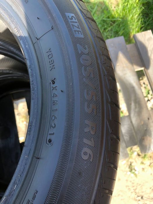 666 205 55 R16 пара летних шин Bridgestone ecopia ep300