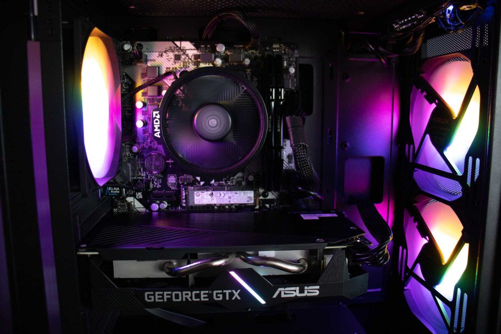 Komputer Gamingowy Ryzen 5 2600 GTX 1660 SUPER 16GB RAM **DOWÓZ**