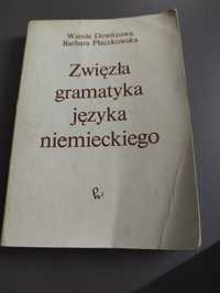 Zwięzła gramatyka języka niemieckiego.