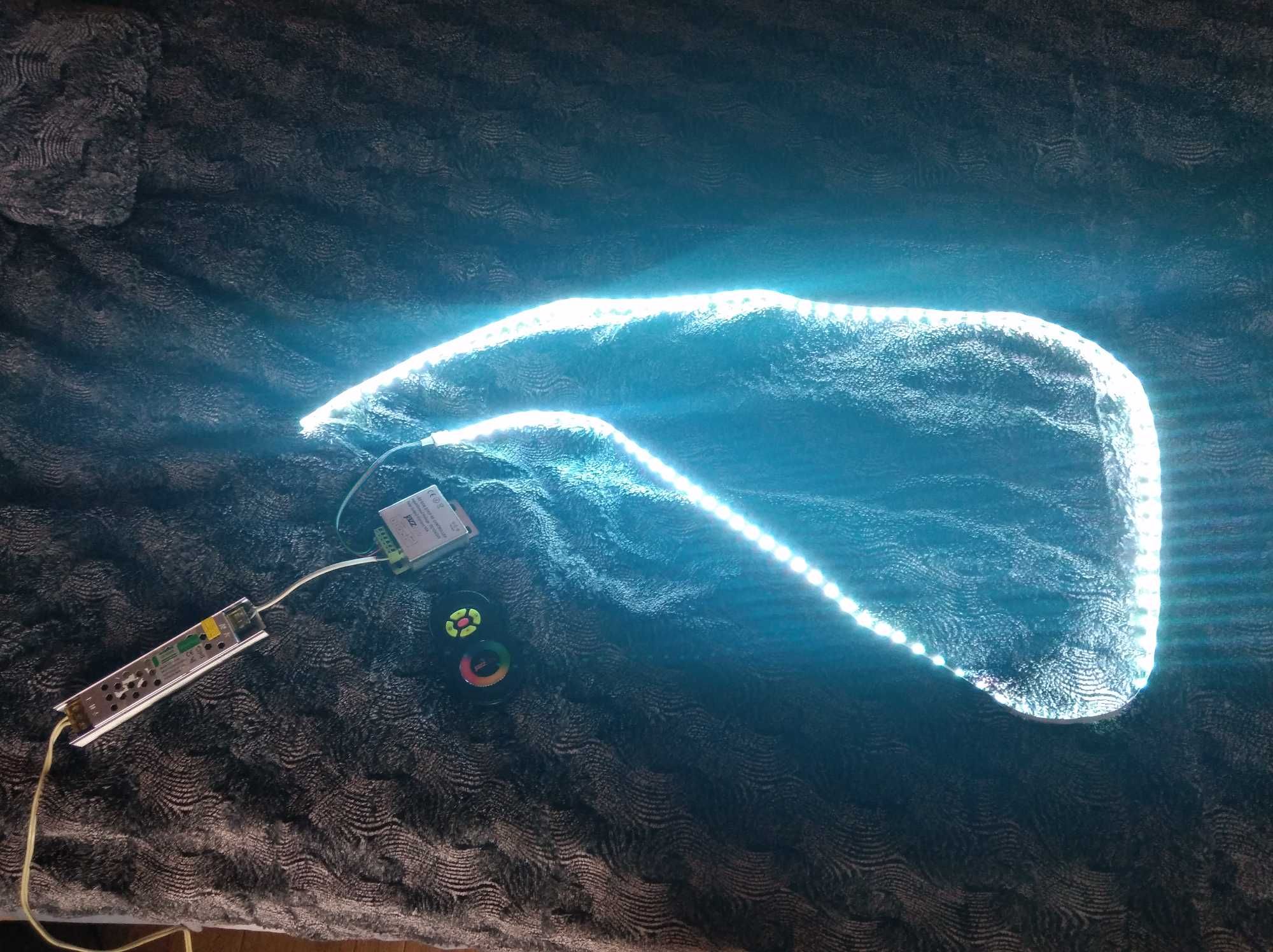 RGB Контролер LED стрічки + Пульт + 2м LED стрічки