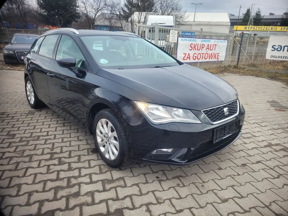 Seat Leon Automat DSG Benzyna tylko 123tys km Uszkodzony Transport
