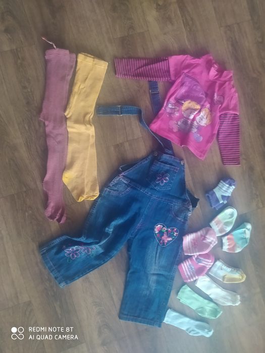 Пакет одяг дівчинка від народження + костюм до 1 року