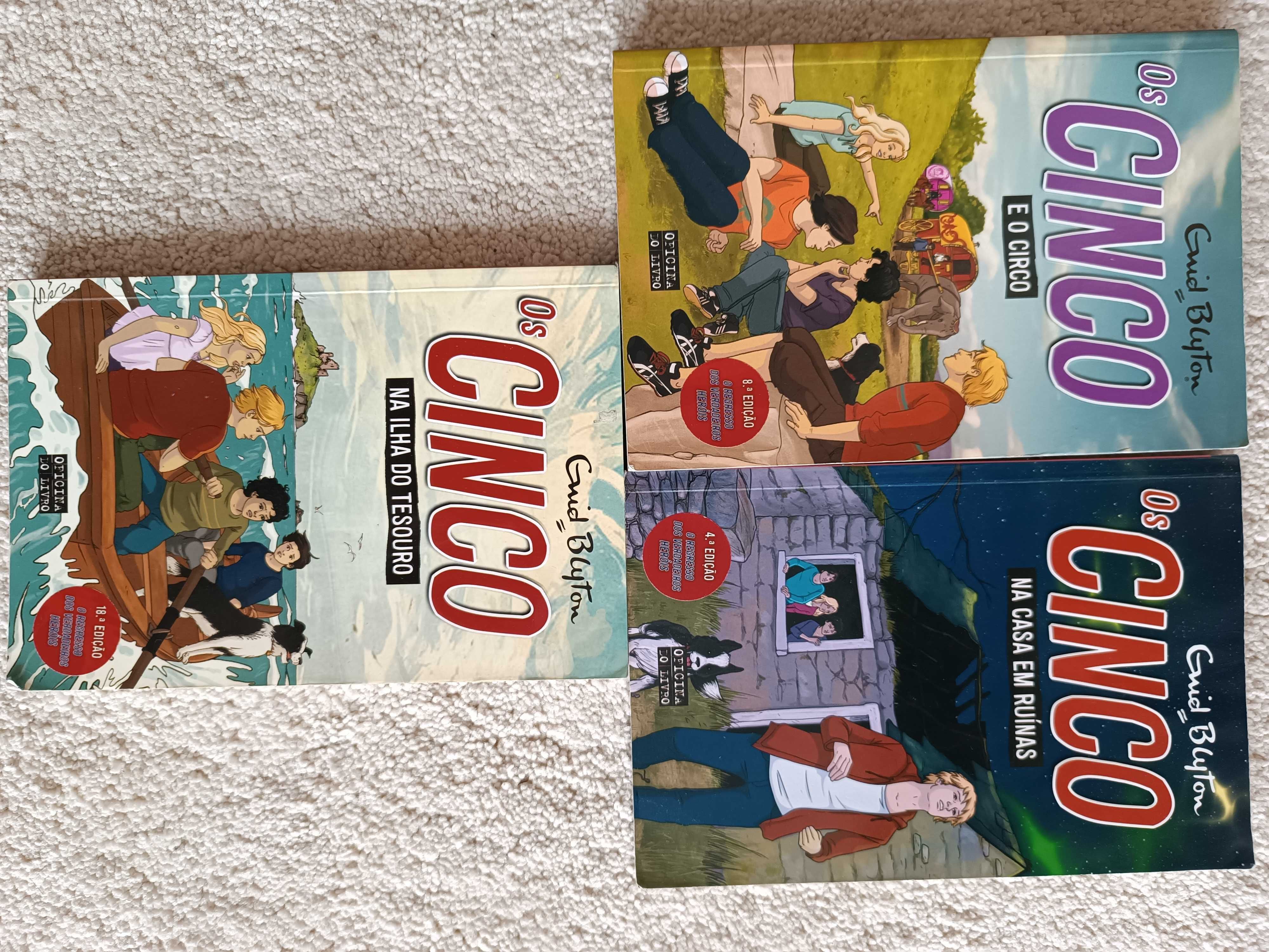 Livros da coleção, Os cinco