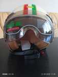 Kask Vespa Italia z otwartą twarzą