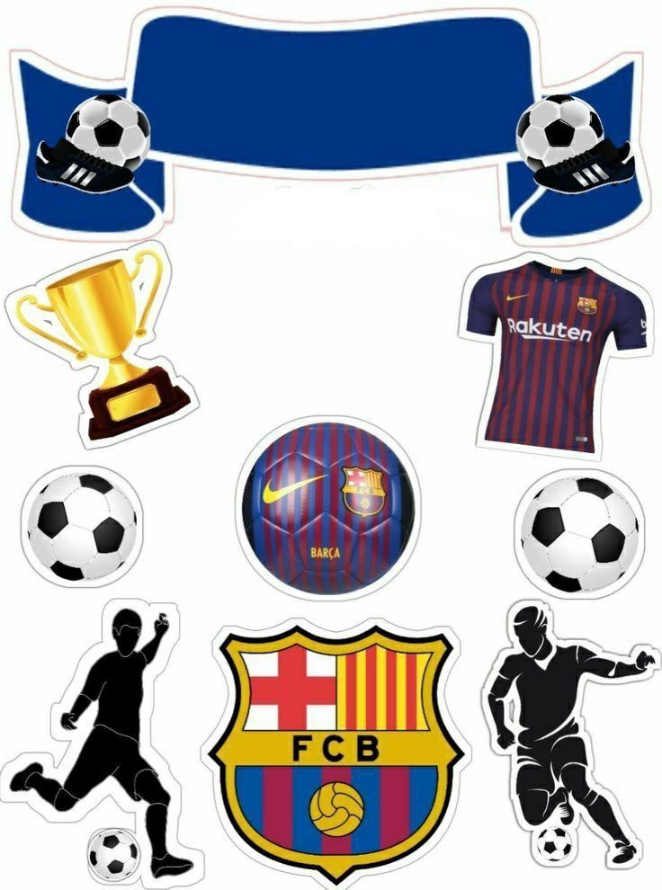 Wydruk cukrowy A4 Włoski papier Fc Barcelona