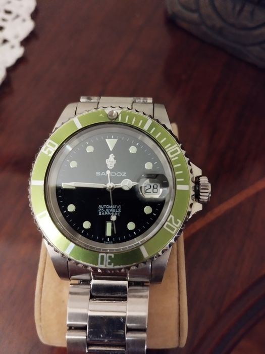 Relógio Sandoz Automático Safira