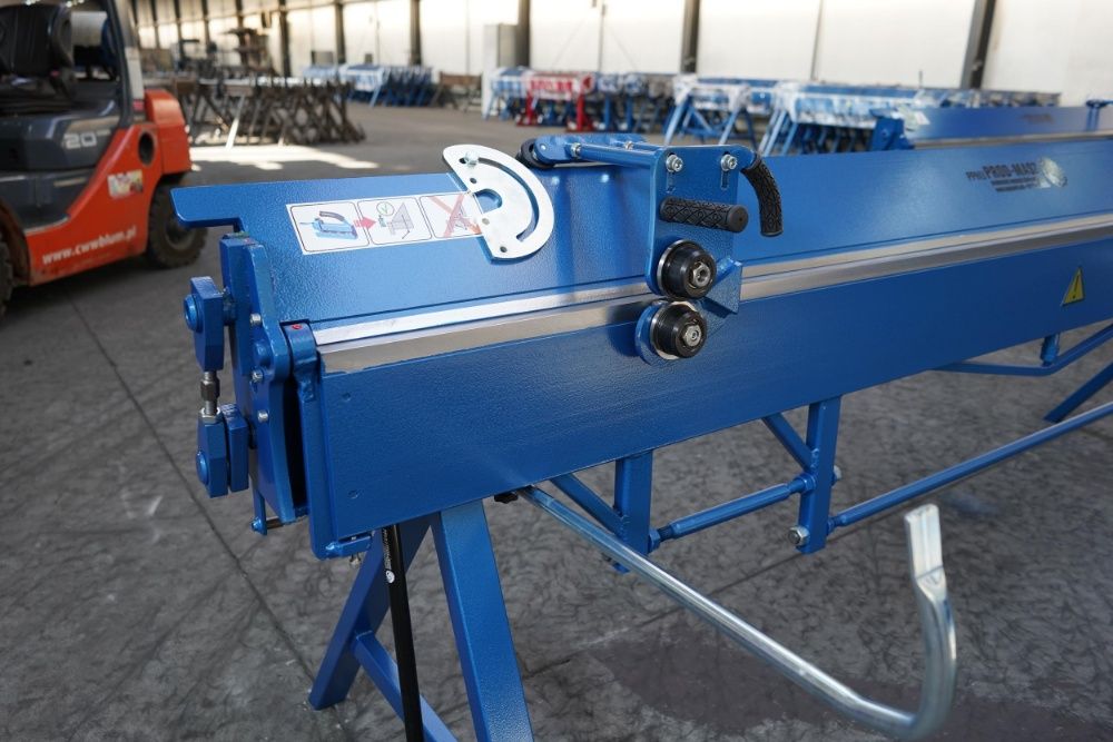 Zaginarka producent Krawędziarka 3140 mm blacha maks. 0,8 mm