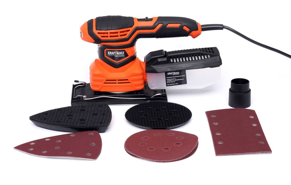 Szlifierka mimośrodowa oscylacyjna elektryczna z regulacją 3w1 1200W