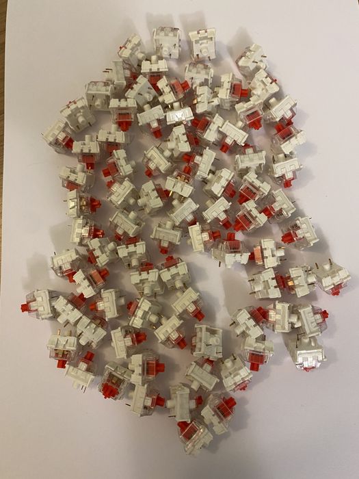 Красные свитчи ajazz ak820 max