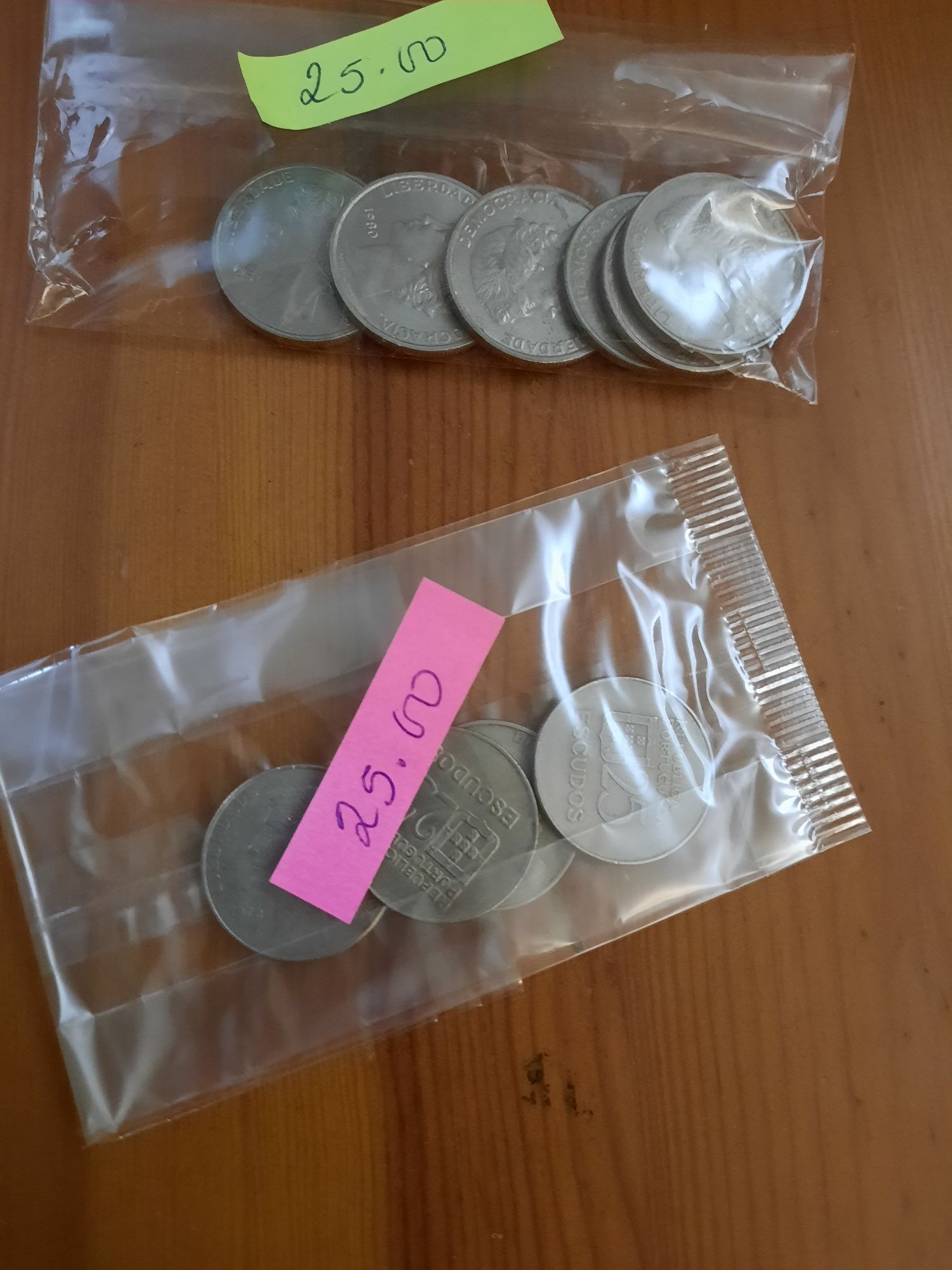 Moedas antigas portuguesas