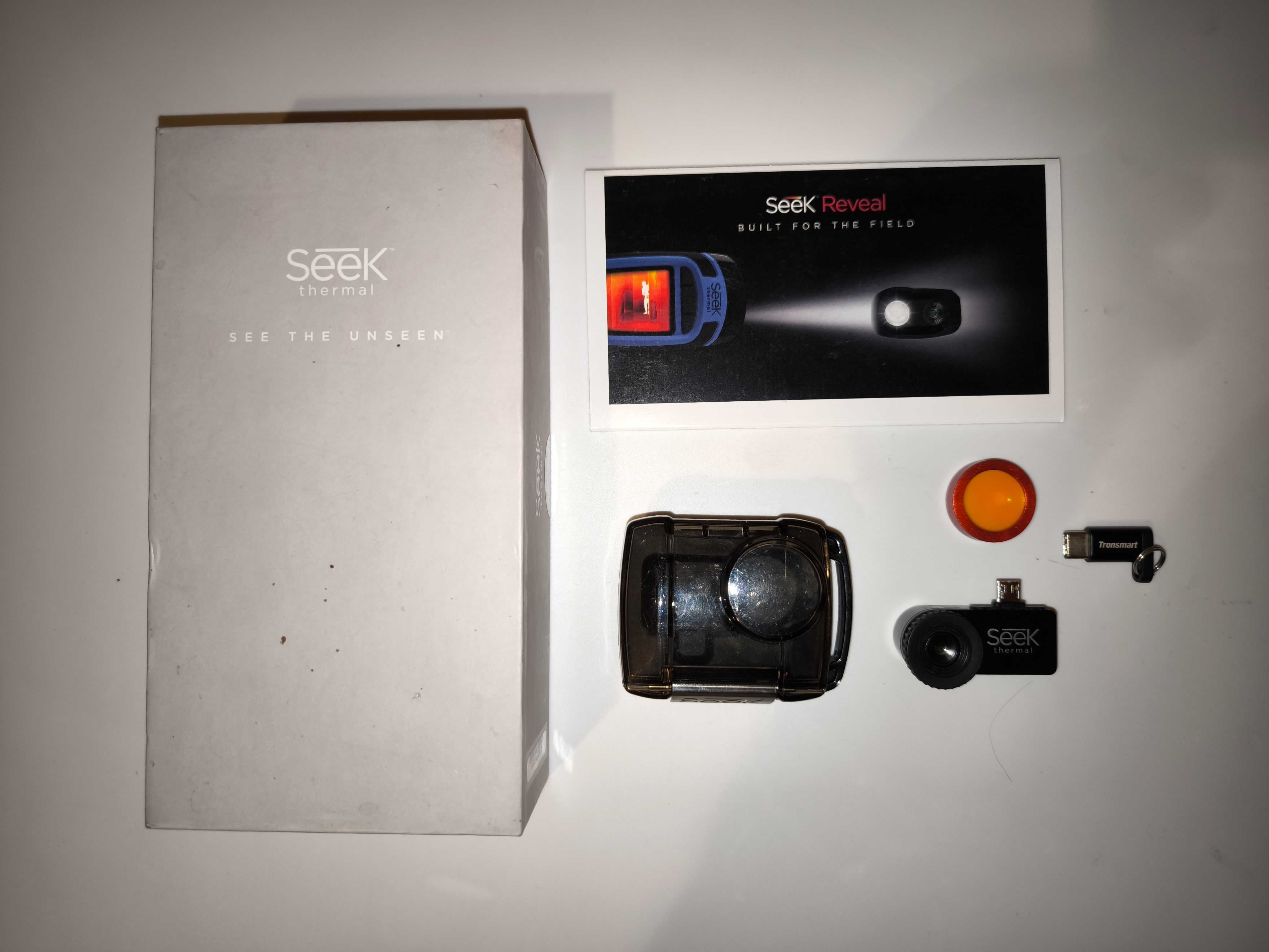 Тепловизор Seek Thermal Compact (переходник+линза)