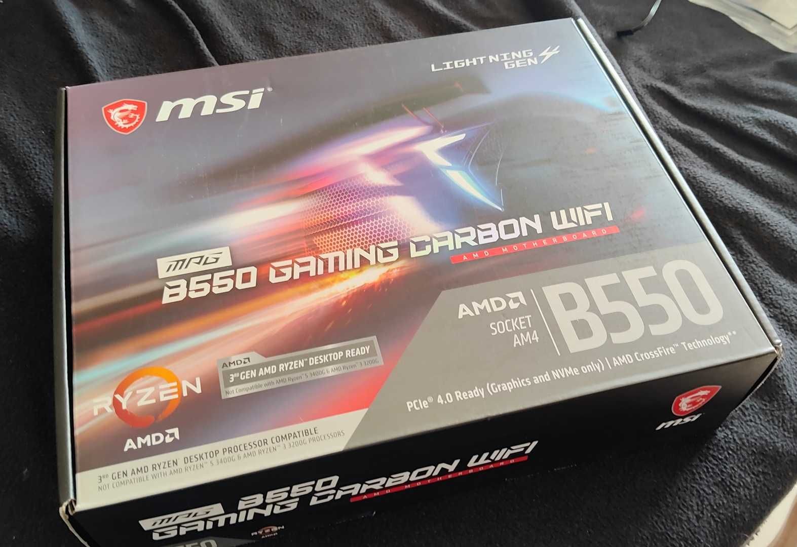 Motherboard MSI MPG B550 Gaming Carbon WIFI ATX AM4