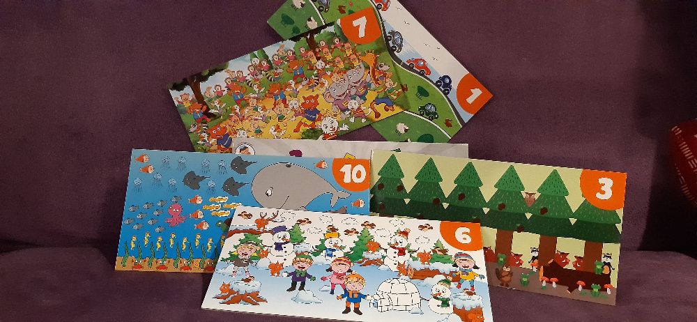 Zestaw edukacyjny- „Szukaj i licz”