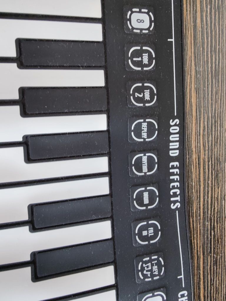Гнучкий midi синтезатор / піаніно, 49 клавіш (+ 30 функцій)й