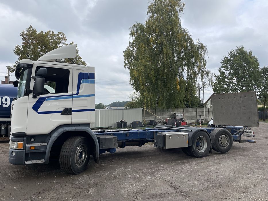 SCANIA G450 Euro 6 2015r. do zabudowy asenizacyjny laweta mleko 6x2